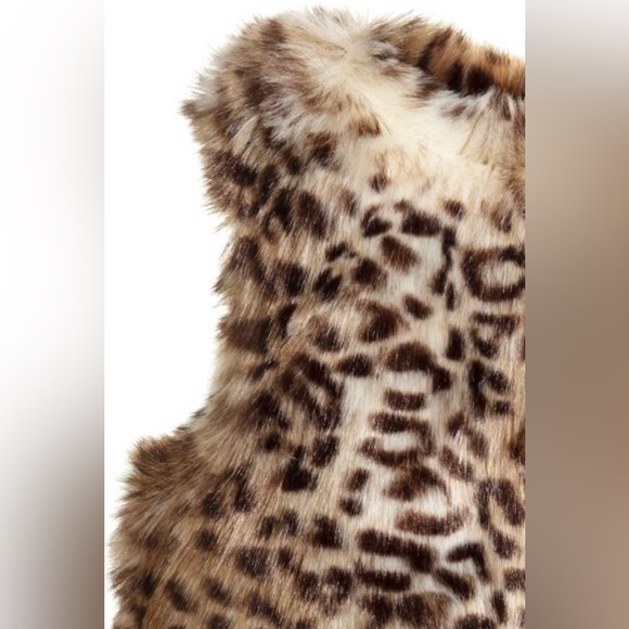 H&M Faux Fur Vest 7-8Y - Picture 4 of 12